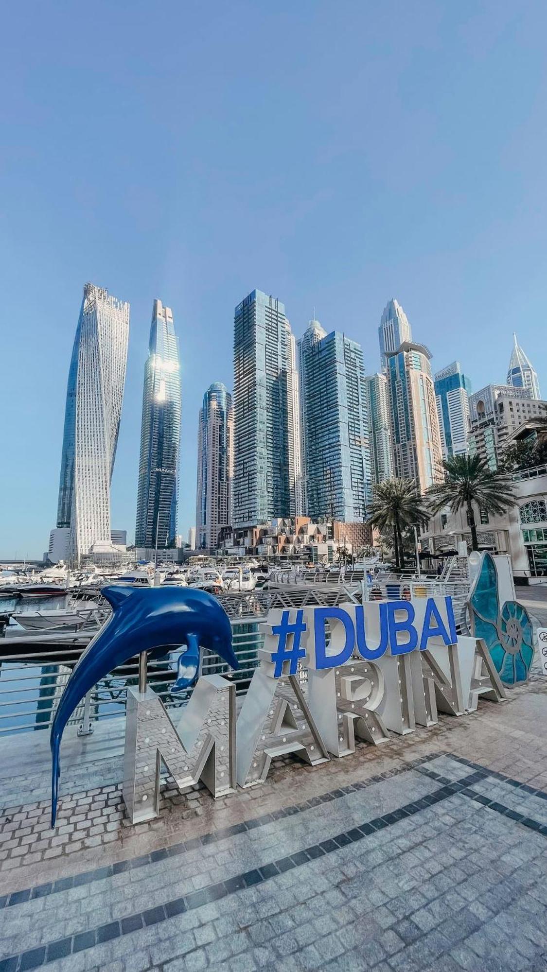 Feel Like Home Away From Home On 34Th Floor Dubai Eksteriør bilde